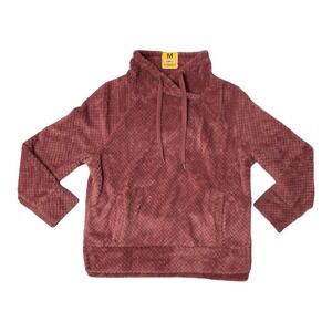 NWT Women's Member's Mark Plush Pullover Pink Large